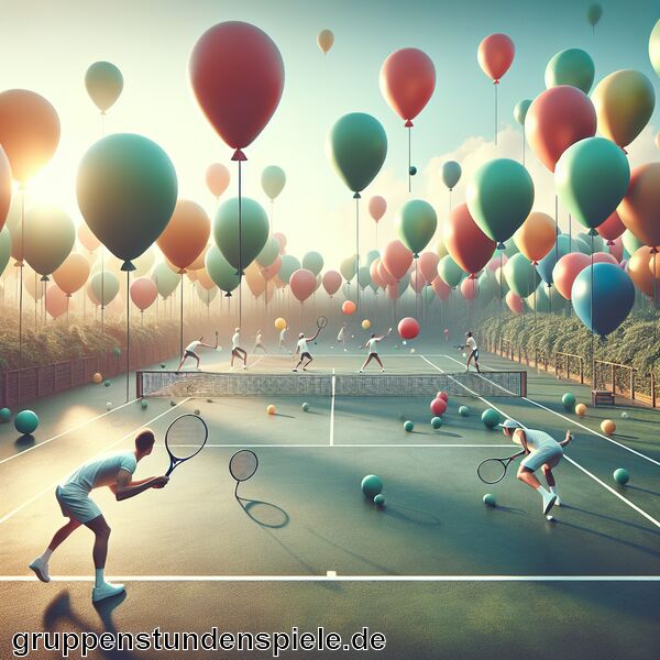 Luftballon-Tennis » Wenn Luftballons im Spiel sind