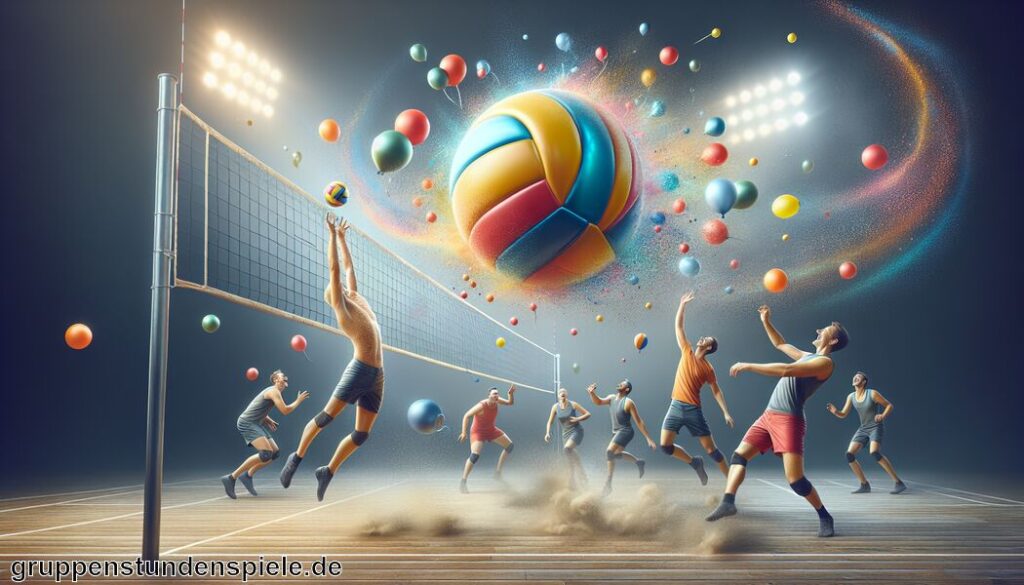 Luftballon-Volleyball » Ein luftiger Wettkampf für alle