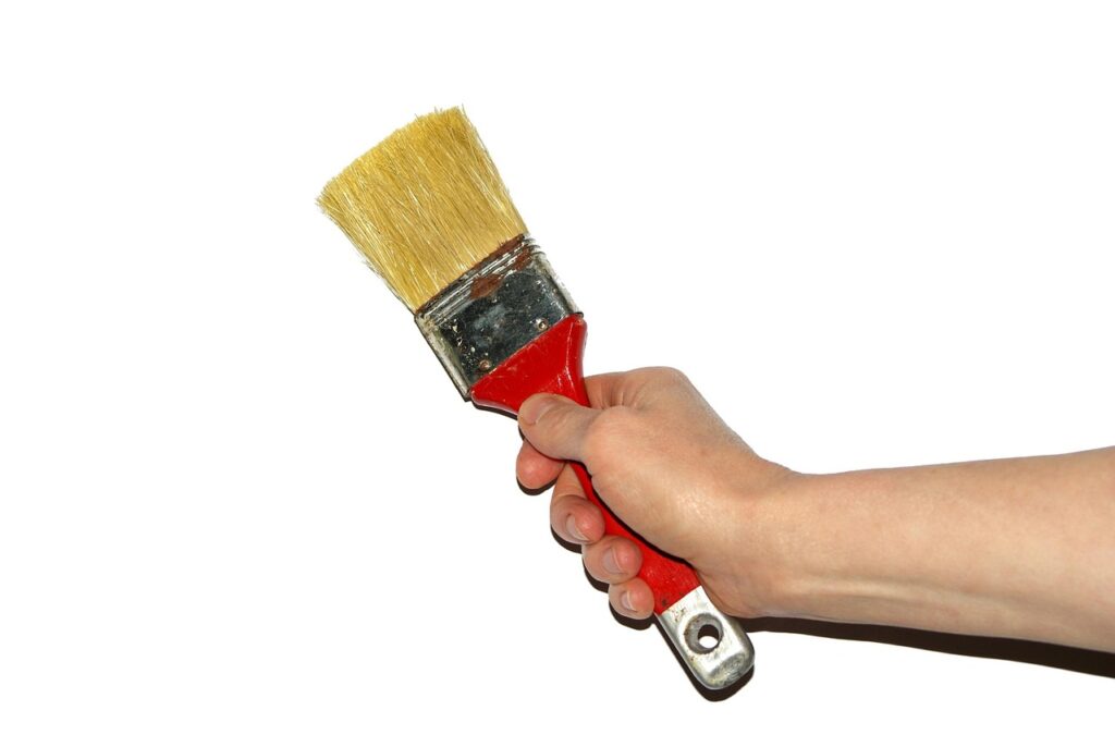brush, woman, work, hand, painter, paint, painter, painter, painter, painter, painter