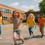 Titelbild zu Gruppenspiele für Kinder: Bewegung, Kreativität und Gemeinschaft fördern