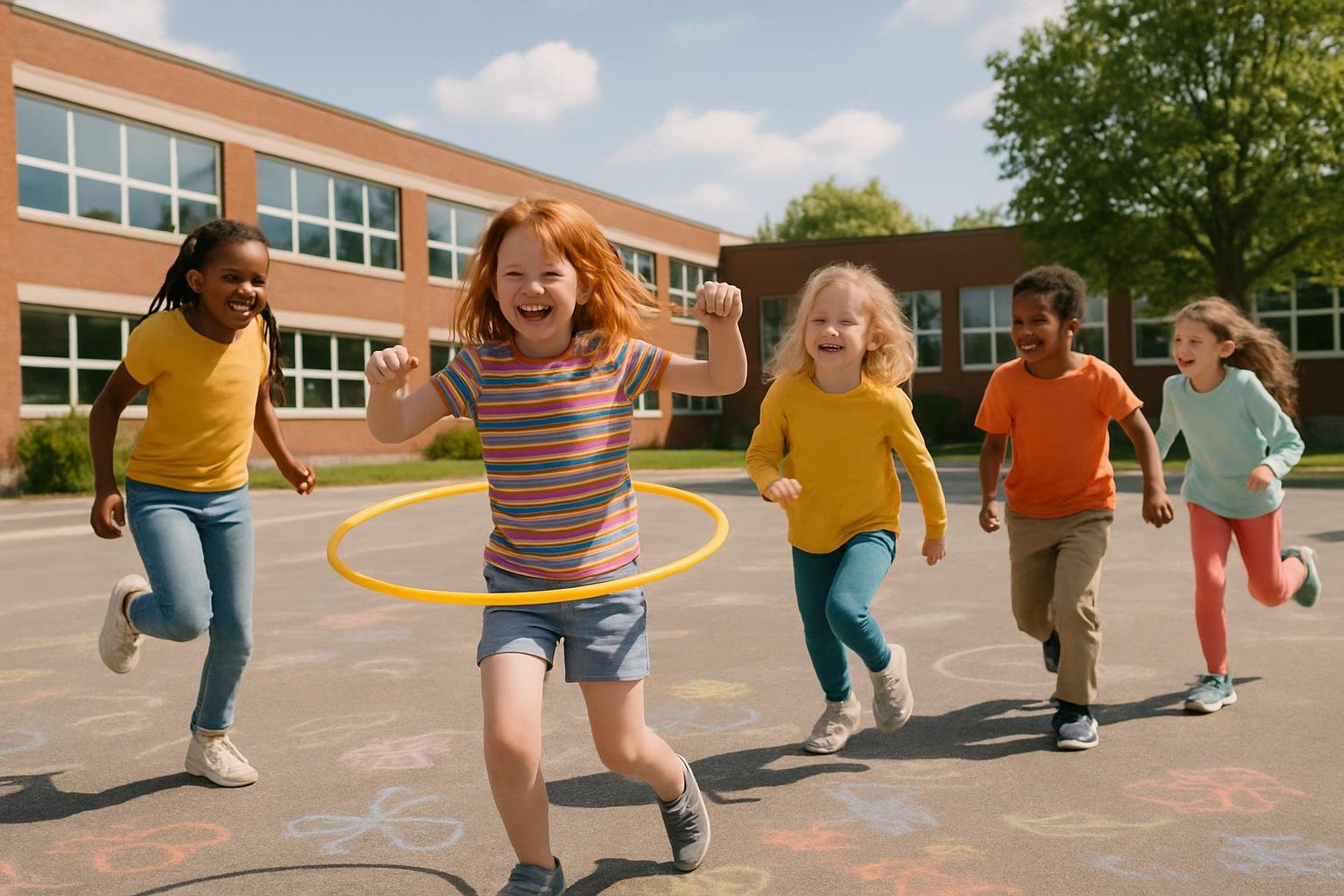 Titelbild zu Gruppenspiele für Kinder: Bewegung, Kreativität und Gemeinschaft fördern